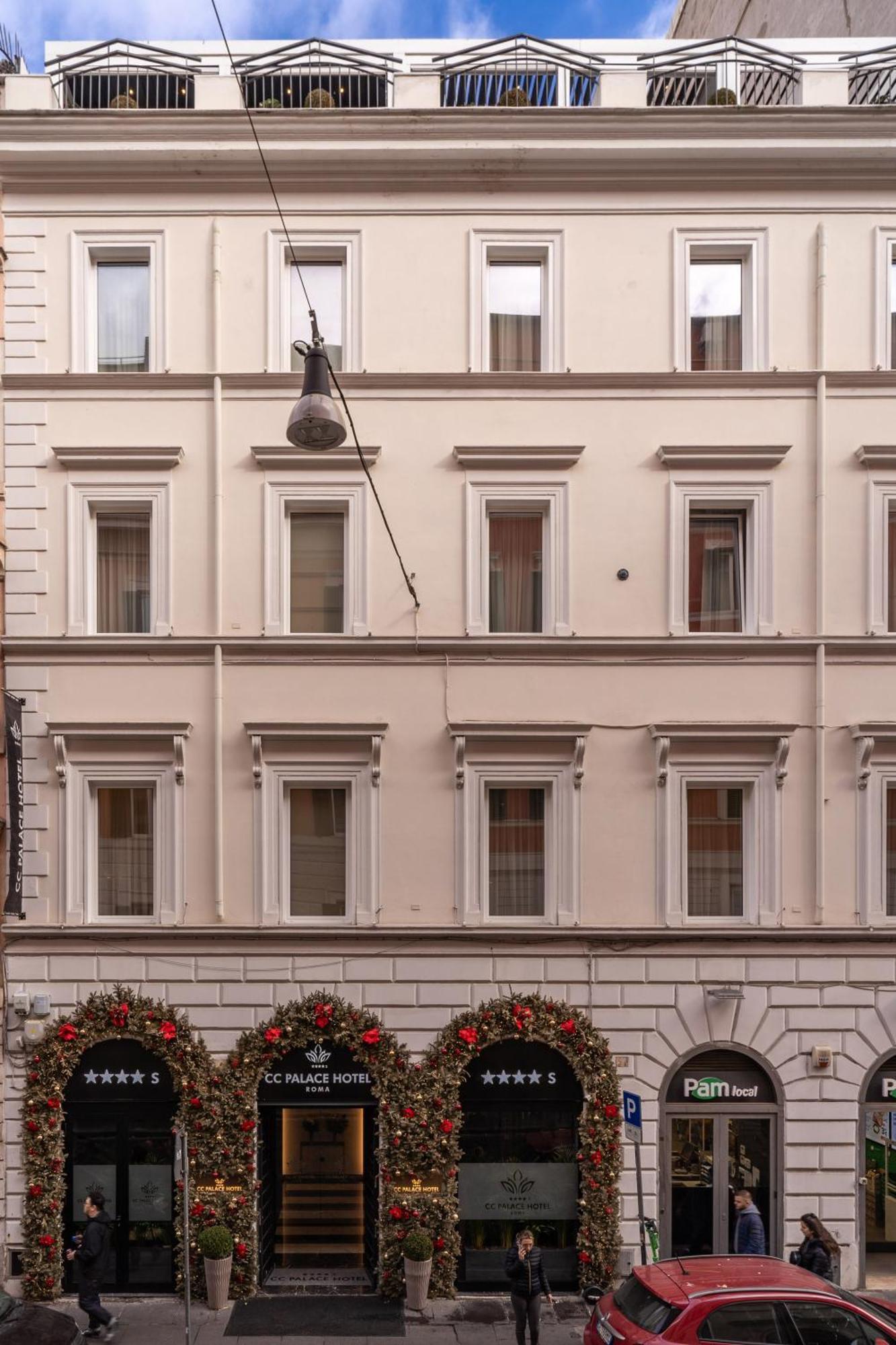 Cc Palace Hotel Rom Exteriör bild